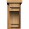 Ekena Millwork Mediterranean Rough Sawn Corbel w/Backplate, Western Red Cedar, 6"W x 12"D x 12"H COR06X12X12MED01RWR - alternate 3